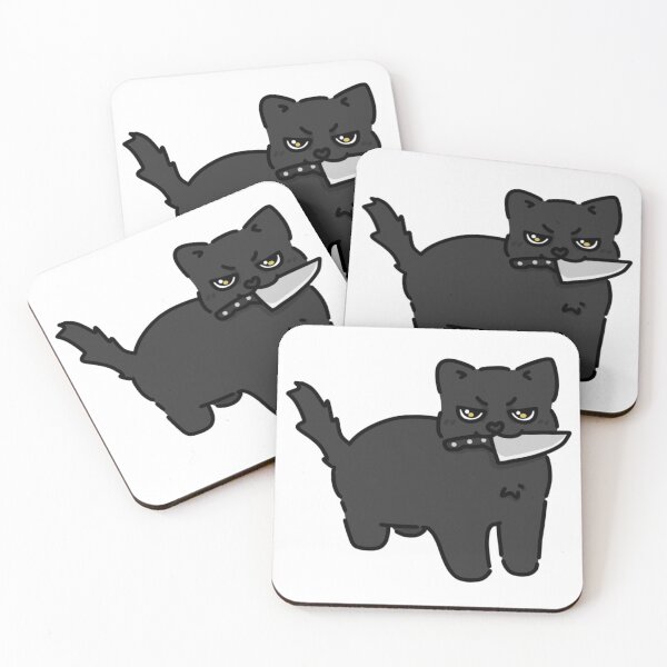 Item preview, Evil Kitty designed and sold by 01basil.