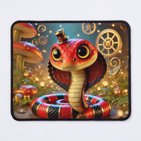 Item preview, Steampunk Scarlet Kingsnake designed and sold by Sillytoe.