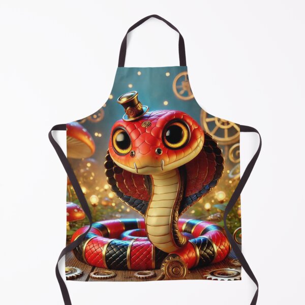 Item preview, Steampunk Scarlet Kingsnake designed and sold by Sillytoe.