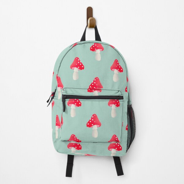 Item preview, Cute little toadstool mushrooms pattern - red, white and green designed and sold by Home Cyn Home.