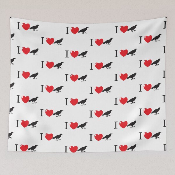 Item preview, I love Crows and ravens designed and sold by jazzydevil.