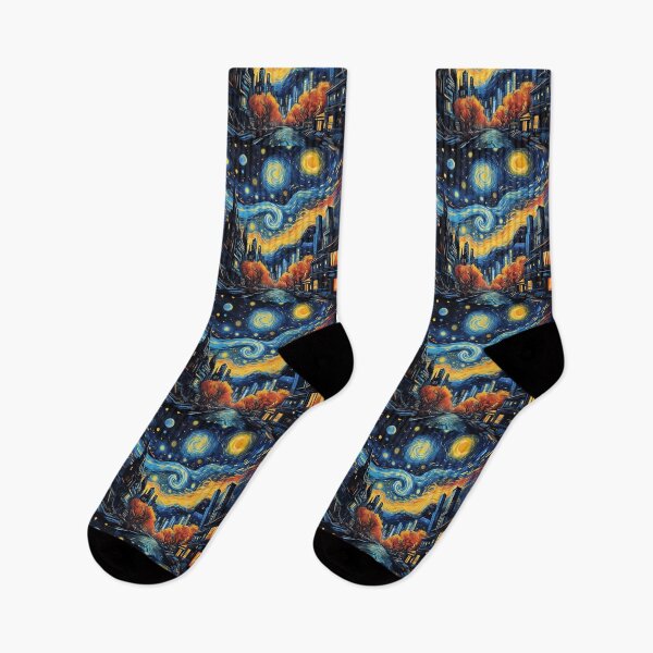 Item preview, "The Starry Night" in surrealist style designed and sold by valecoconubo27.