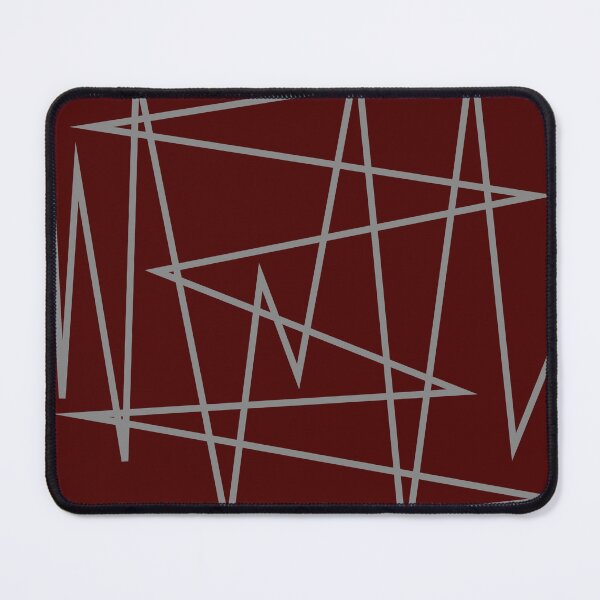 Item preview, line art, lines, grey, maroon, design, line work, art deco, expression designed and sold by SavageLegion.