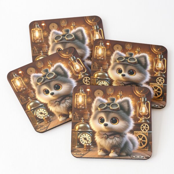 Item preview, Steampunk Schipperke designed and sold by Sillytoe.