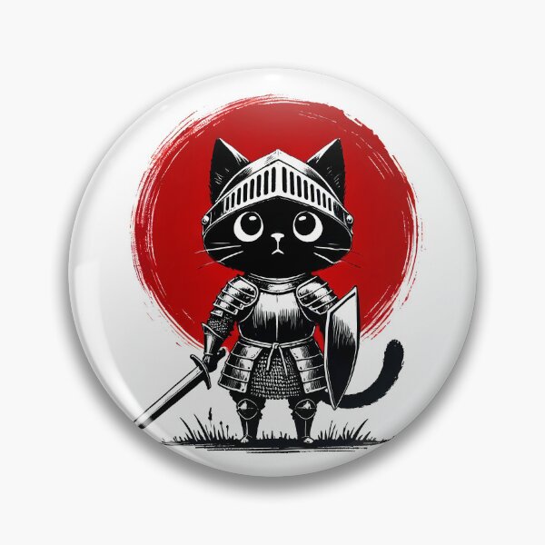 Item preview, Sumie Black Cat Knight designed and sold by Thunderbelts.