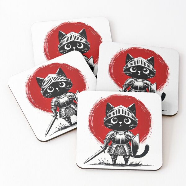 Item preview, Sumie Black Cat Knight designed and sold by Thunderbelts.