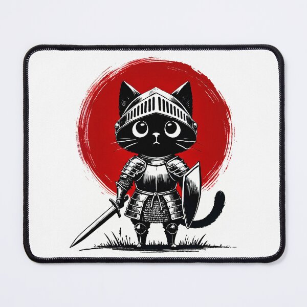 Item preview, Sumie Black Cat Knight designed and sold by Thunderbelts.