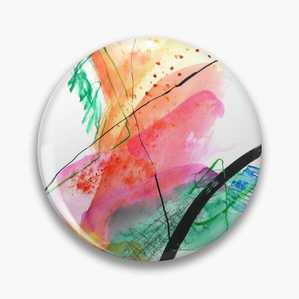 Item preview, Abstract vivid colours drawing,  watercolours , lockdown art  designed and sold by DenisaDesign.