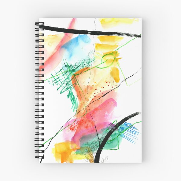 Item preview, Abstract vivid colours drawing,  watercolours , lockdown art  designed and sold by DenisaDesign.