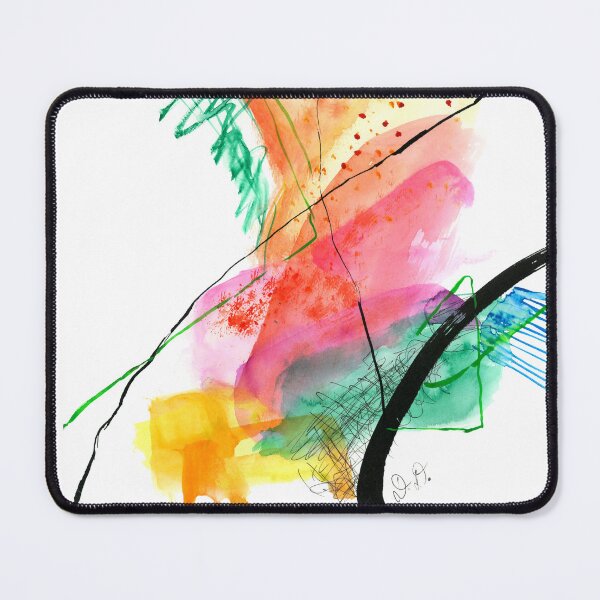 Item preview, Abstract vivid colours drawing, watercolours , lockdown art designed and sold by DenisaDesign.