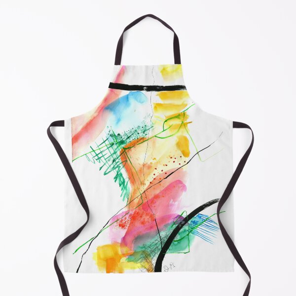 Item preview, Abstract vivid colours drawing,  watercolours , lockdown art  designed and sold by DenisaDesign.
