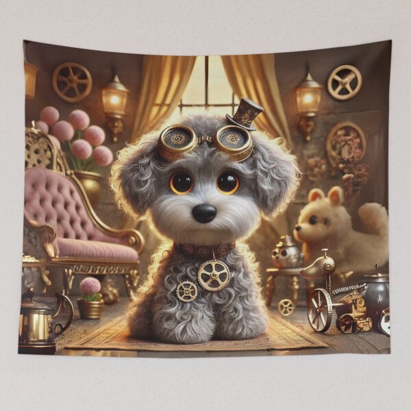 Item preview, Steampunk Schnoodle designed and sold by Sillytoe.