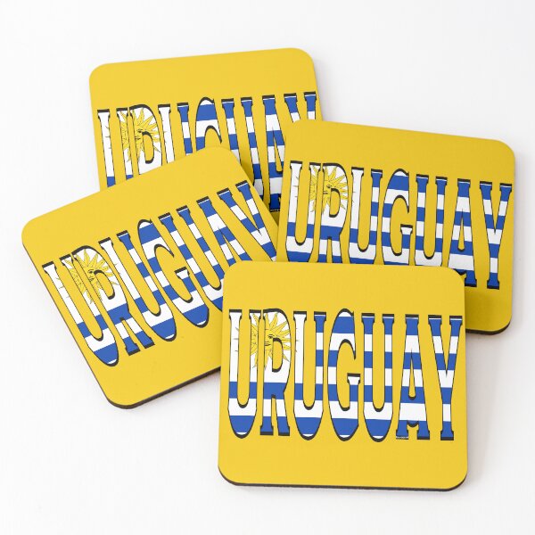 Item preview, Uruguay Font with Uruguayan Flag designed and sold by Havocgirl.