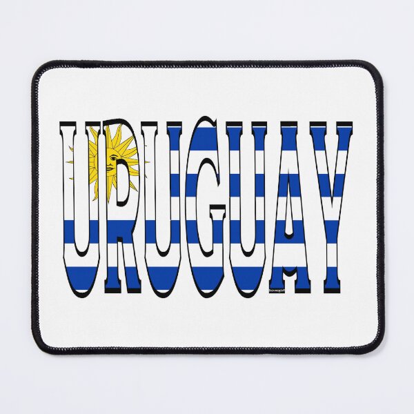 Item preview, Uruguay Font with Uruguayan Flag designed and sold by Havocgirl.