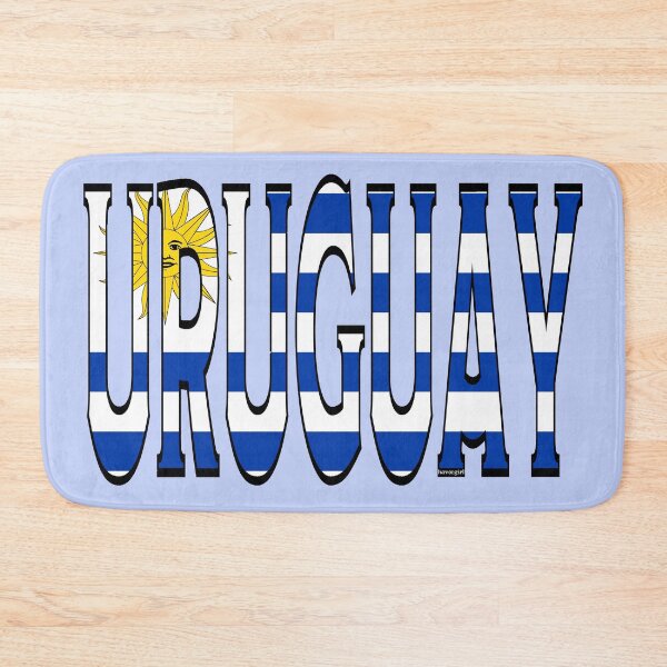 Item preview, Uruguay Font with Uruguayan Flag designed and sold by Havocgirl.