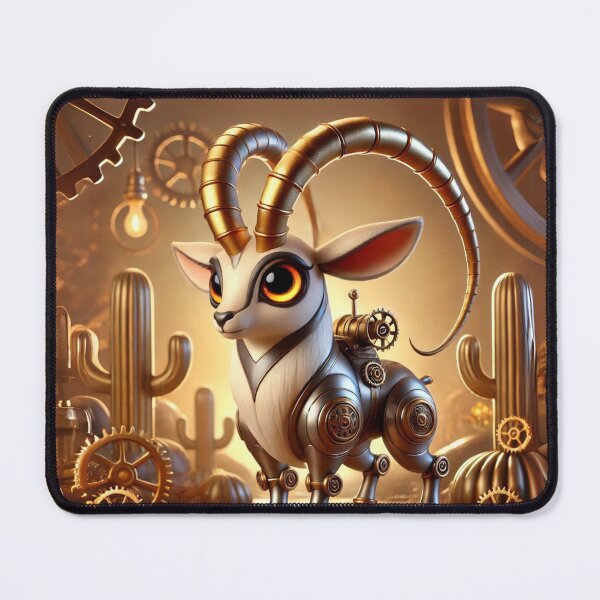 Item preview, Steampunk Scimitar-Horned Oryx designed and sold by Sillytoe.