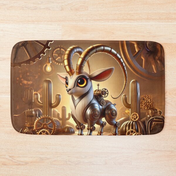 Item preview, Steampunk Scimitar-Horned Oryx designed and sold by Sillytoe.