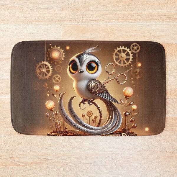 Item preview, Steampunk Scissor-Tailed Flycatcher designed and sold by Sillytoe.