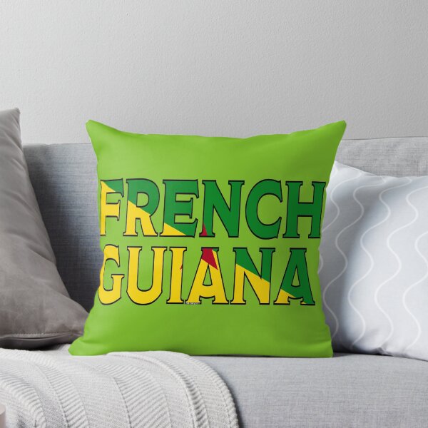 Item preview, French Guiana Font with Flag designed and sold by Havocgirl.