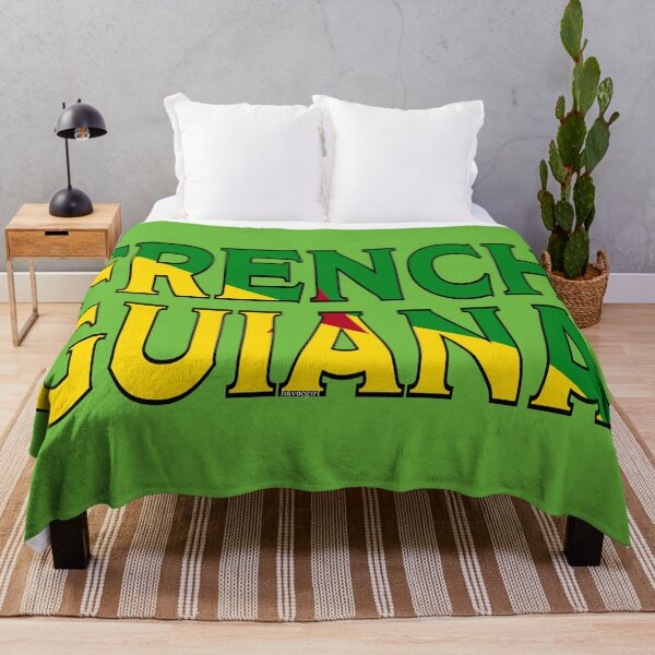 Item preview, French Guiana Font with Flag designed and sold by Havocgirl.