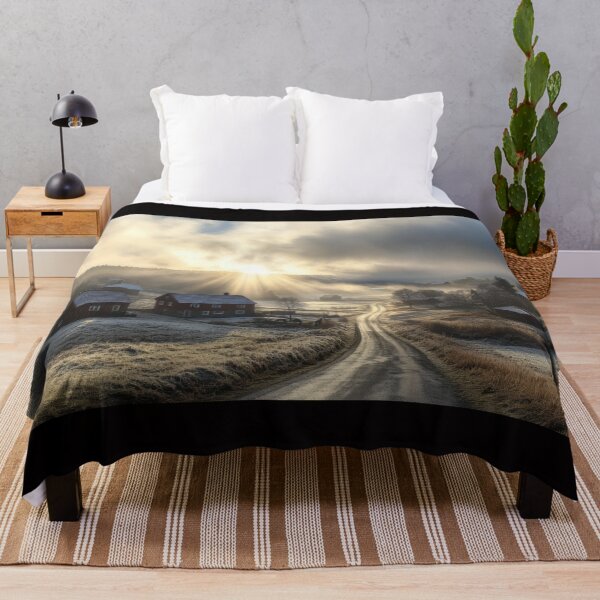 Item preview, MORNING RAYS OVER FROSTED FIELDS designed and sold by ArtbyRolleen.