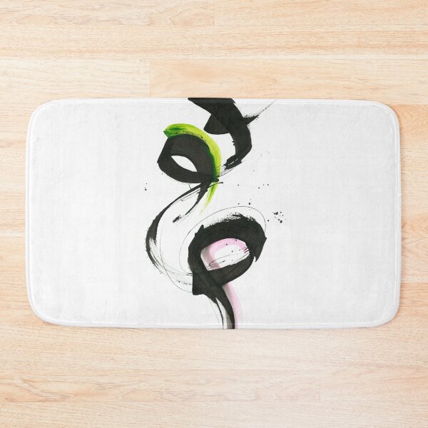 Item preview, Abstract Calligraphy ink Painting with colours, lockdown art, Chinese art inspired  designed and sold by DenisaDesign.