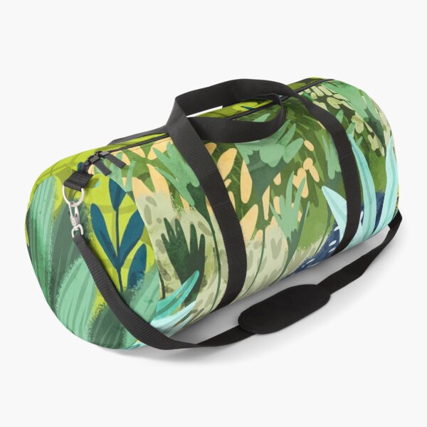 Item preview, Wild Jungle Painting, Forest Dark Botanical Nature, Plants Tropical Eclectic Modern Illustration designed and sold by 83oranges.com.