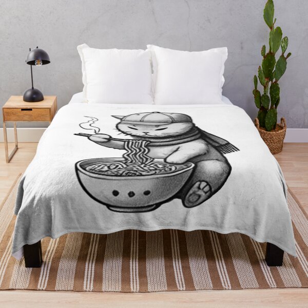 Aperçu de l'œuvre Chat Ramen 7 créée et vendue par S.Lindsay Designs.
