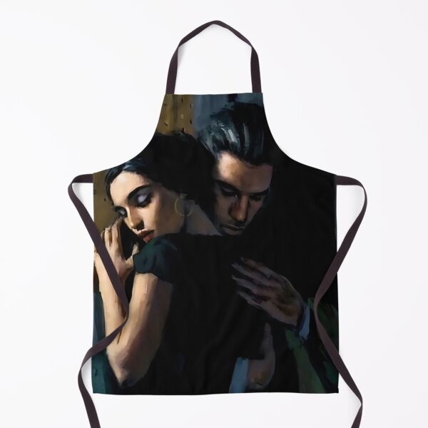 Item preview, Watercolor Portrait Painting of a Hugging Couple designed and sold by Vicky021.