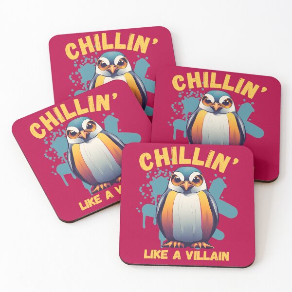 Item preview, Penguin Chillin’ Like a Villain designed and sold by pUNKnown.