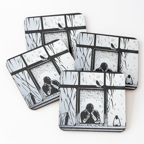 Item preview, Loneliness at the window designed and sold by racalari.