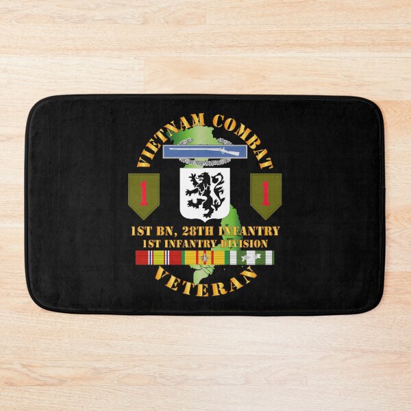 Item preview, Army - Vietnam Combat Infantry Veteran w 1st Bn 28th Inf 1st Inf Div SSI designed and sold by Military Insignia Products.