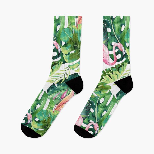 Item preview, Flamingo Tropical || #pattern #tropical  designed and sold by 83oranges.com.