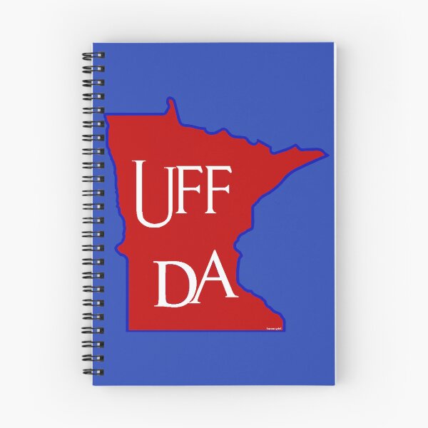 Item preview, Uff Da!  Minnesota Map for Norwegians designed and sold by Havocgirl.