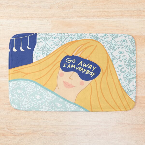 Item preview, Sleepy Head & Evil Eye #illustration  designed and sold by 83oranges.com.