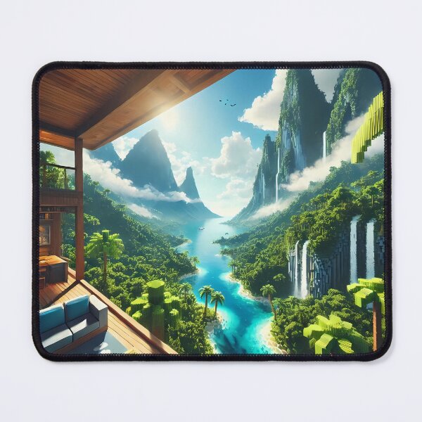 Item preview, Tropical Minecraft paradise designed and sold by Psychacharm.