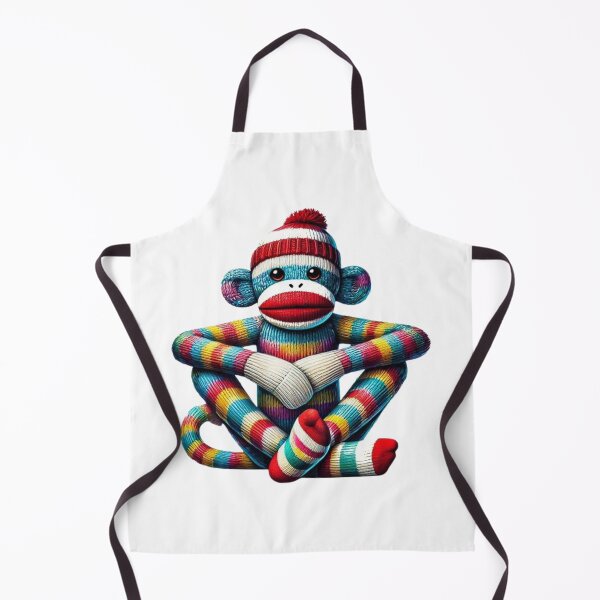 Item preview, Sock Monkey designed and sold by Myra365Art.