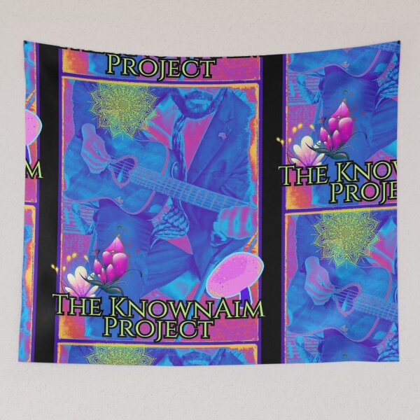 Item preview, The KnownAim Project Colorful Neon Psychedelic Design designed and sold by EarthArtDesigns.
