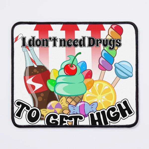 Item preview, Diabetes don't need drugs to get high designed and sold by MaribitsPrints.