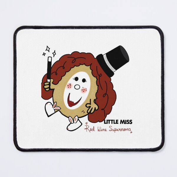 Item preview, Little Miss Red Wine Supernova designed and sold by carmenliahart.
