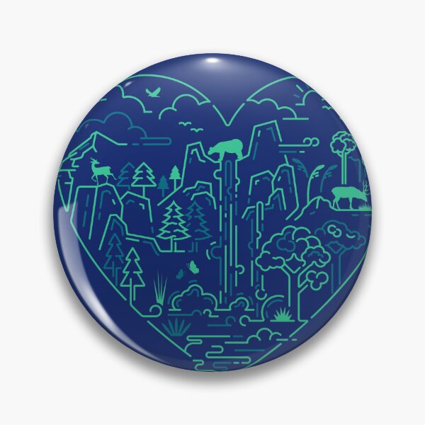 Item preview, world environment day campaign heart shape wildlife animal and forest designed and sold by NiamLab.