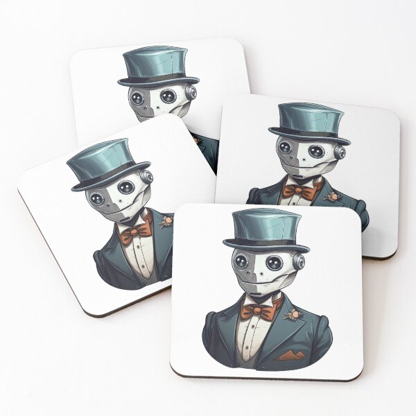 Item preview, Dapper Robo-Gentleman designed and sold by jgvisualarts.