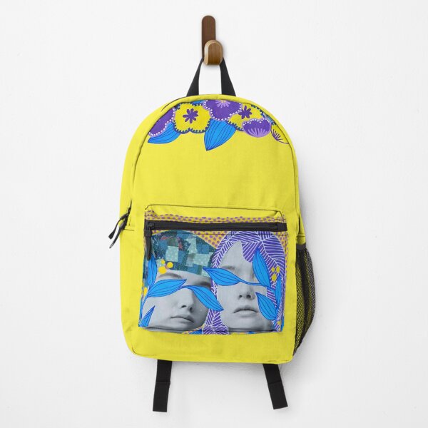 Item preview, Dual Portrait with Abstract Floral and Leaf Designs designed and sold by CecilleSolme.