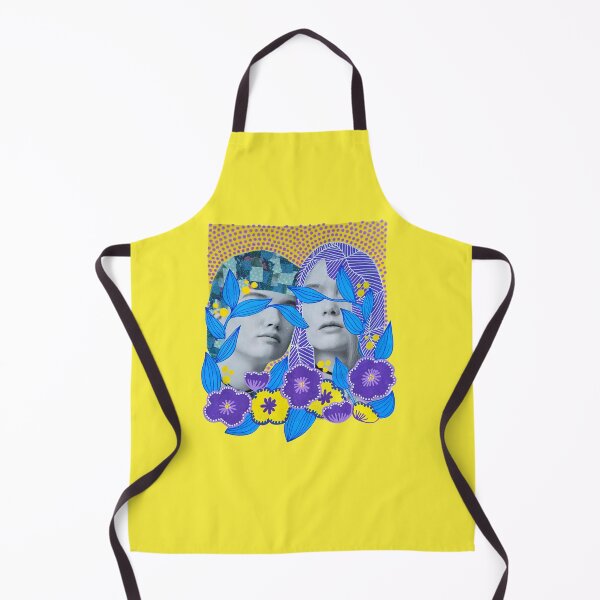 Item preview, Dual Portrait with Abstract Floral and Leaf Designs designed and sold by CecilleSolme.