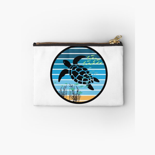 Item preview, Retro Sea Turtle Badge designed and sold by The Wandering Bookworm.
