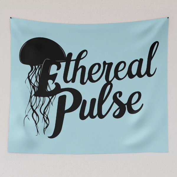 Item preview, Ethereal Pulse: The Enchanting Jellyfish designed and sold by EcoArtShop.