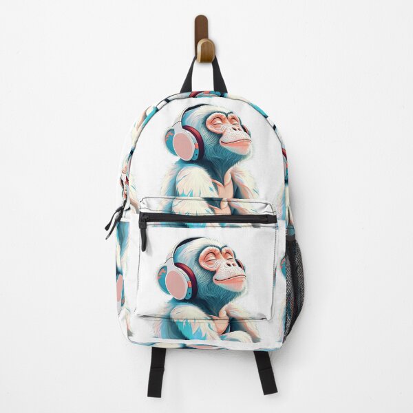 Item preview, smile chimpanzee monkey designed and sold by wonderisland.