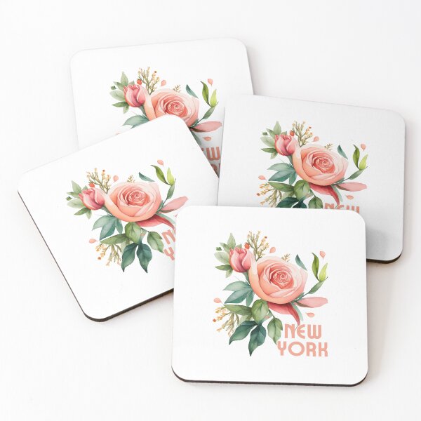 Item preview, New York State Flower Rose Classic T-shirt Sticker designed and sold by ThinkNature!.