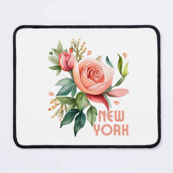 Item preview, New York State Flower Rose Classic T-shirt Sticker designed and sold by ThinkNature!.