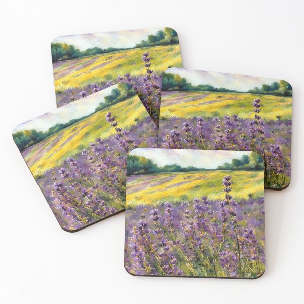 Item preview, Lavender and Sunflower Fields of Hokkaido  designed and sold by The Wandering Bookworm.
